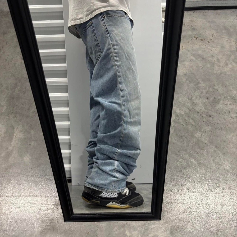 Vintage Y2K/2000s Light Wash Gap Streetwear Skater Denim Jeans! 36x32 - Picture 2 of 8